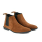 Velour Brown Suede Chelsea