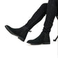 Velour Black Suede Chelsea