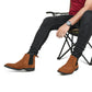 Velour Brown Suede Chelsea